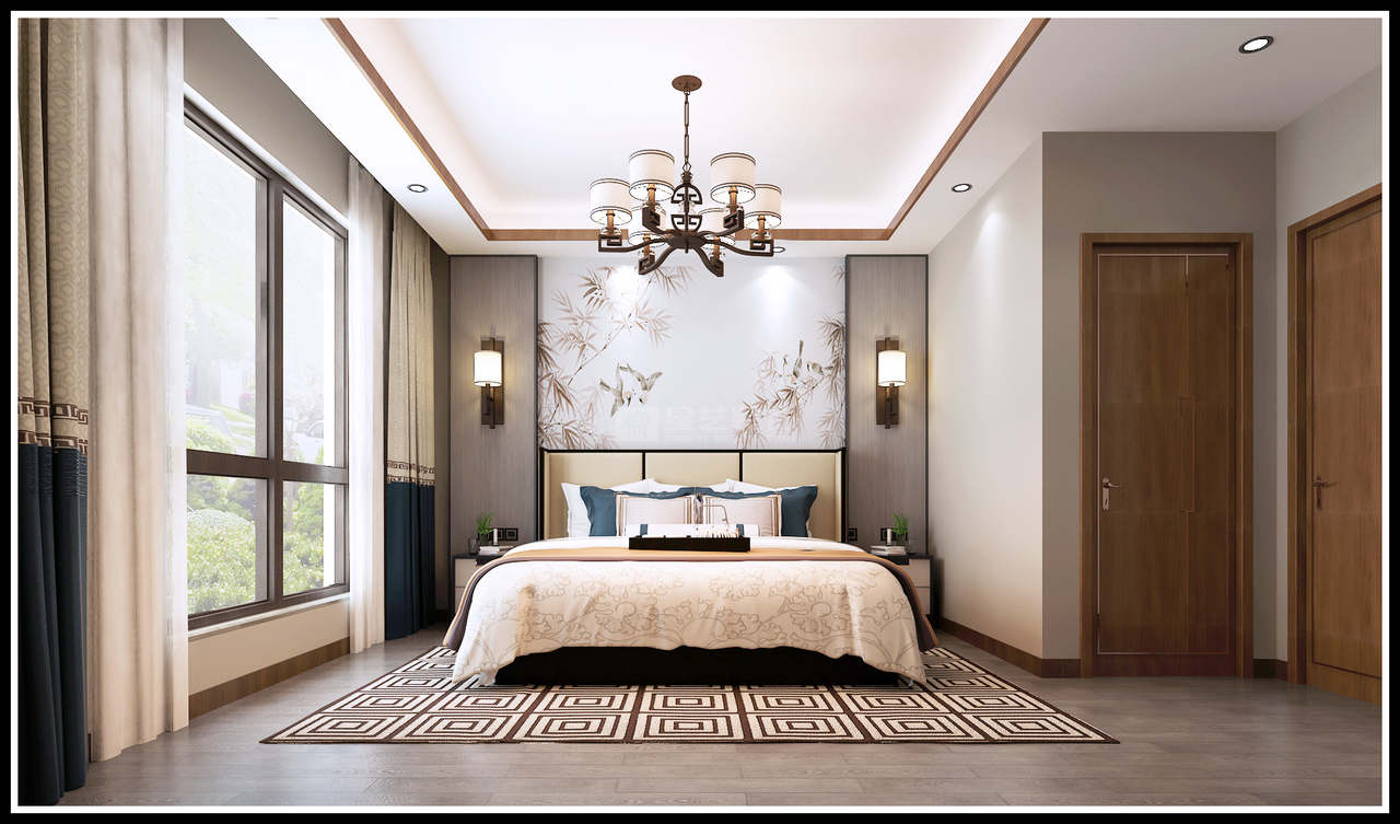 美的林城轻奢新中式，让你活出精致与品味！新中式风格，室内装修0851-84875896.